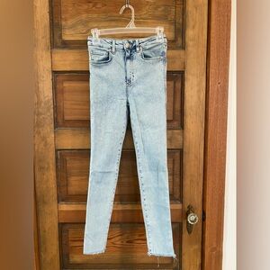 We The Free Light Wash Skinny Jeans